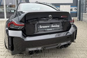 Senner Tuning BMW G87 M2 CS Schmiedefelgen Fahrwerk Tieferlegung Karosserieteile Motorraum Veredelung Sportcoupé Topversion Sondermodell