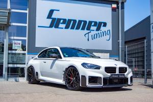 Senner Tuning BMW M2 G87 Carbon Karosserieteile Felgen Leistungssteigerung Fahrwerk Sportcoupé Topmodell