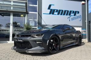 Senner Tuning Chevrolet Camaro 6.2 V8 50th Anniversary Edition Felgen Räder Tieferlegung Gewindefahrwerk Leistungssteigerung Abgasanlage