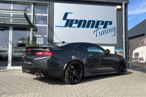 Senner Tuning Chevrolet Camaro 6.2 V8 50th Anniversary Edition Felgen Räder Tieferlegung Gewindefahrwerk Leistungssteigerung Abgasanlage