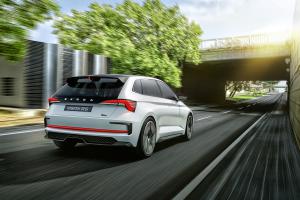 Skoda Vision RS Studie Concept Car Plug-in-Hybrid Pariser Autosalon Mondial de l'Automobile