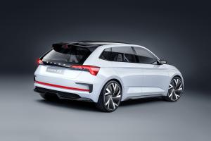 Skoda Vision RS Studie Concept Car Plug-in-Hybrid Pariser Autosalon Mondial de l'Automobile
