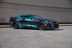 SlyStyle Performance Chevrolet Camaro 6.2 V8 Tuning Abgasanlage Tieferlegung Felgen Bodykit Folierung