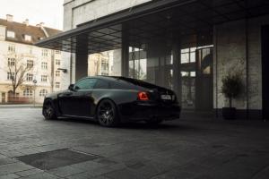 Spofec Tuning Rolls-Royce Wraith Black Badge Overdose Luxusklasse Coupé limitierte Edition Leistungssteigerung Breitbau Bodykit Felgen Tieferlegung Innenraum-Veredlung