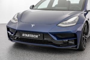 Startech Tuning Tesla Model 3 Mittelklasse E-Auto Aerodynamik-Bodykit Karosserieteile Felgen Tieferlegung Innenraum Veredlung Carbon