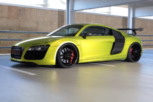 Stier Tuning Audi R8 42 V10 5.2 FSI Mittelmotor Sportwagen Felgen Fahrwerk Folierung Anbauteile Model Crissy