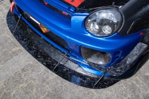 Subaru Impreza WRX STi Tuning Carbon Breitbau Bodykit Motor Leistungssteigerung Felgen Fahrwerk Airride Bremsen Innenraum-Veredelung Showcar Supairman