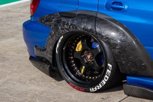 Subaru Impreza WRX STi Tuning Carbon Breitbau Bodykit Motor Leistungssteigerung Felgen Fahrwerk Airride Bremsen Innenraum-Veredelung Showcar Supairman