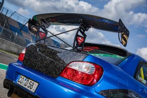 Subaru Impreza WRX STi Tuning Carbon Breitbau Bodykit Motor Leistungssteigerung Felgen Fahrwerk Airride Bremsen Innenraum-Veredelung Showcar Supairman