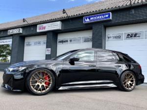 TVW Car Design Audi RS 6 Avant Tuning Tieferlegung KW Abgasanlage Akrapovic