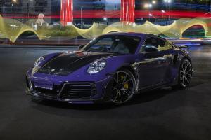 Techart GTsport Porsche 911 Turbo S 992 Tuning Individualisierung Bodykit Felgen Leistungssteigerung Innenraum-Veredelung