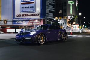 Techart GTsport Porsche 911 Turbo S 992 Tuning Individualisierung Bodykit Felgen Leistungssteigerung Innenraum-Veredelung