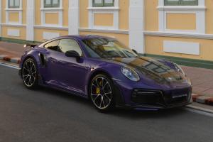 Techart GTsport Porsche 911 Turbo S 992 Tuning Individualisierung Bodykit Felgen Leistungssteigerung Innenraum-Veredelung