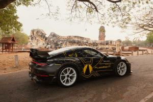 Techart GTstreet R Flyweight Tuning Carbon-Bodykit Karosserieteile Leistungssteigerung Felgen Gewindefahrwerk Leichtbau-Interieur Porsche 911 Turbo S 992