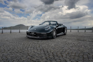 Techart Porsche 911 992 Tuning Veredlung Abgasanlage Endrohr Leistungssteigerung