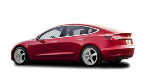 Tesla Model3 rot Trina argento