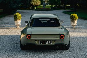 Totem Automobili GT Super Marinella Kollaboration Unikat Restomod Coupé Italien Carbon-Karosserie Sonderlackierung Custom-Innenausstattung Concours d'Elegance Pebble Beach