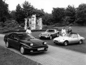 Toyota Collection Supra Day Thementag Köln Ausstellung Event Treffen Toyota Supra A70 3. Generation mit Toyota 2000-GT und Sports 800