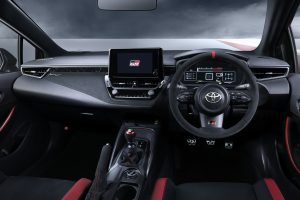 Toyota GRMN Corolla Topmodell optimiert Aerodynamik Karosserieteile Gewichtsreduktion Motor-Abstimmung Fahrwerk Lenkung Innenraum Neuheit limitiertes Sondermodell Hot Hatch