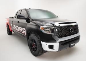 Toyota Tundra Pie Pro Pick-up MTCI Brennstoffzelle Wasserstoff Pizza Hut Roboter SEMA Show 2018 Las Vegas