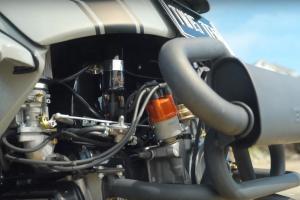 Twisted TBug Restomod VW Baja Käfer Leistungssteigerung Fahrwerk Felgen Reifen Innenraum-Upgrade