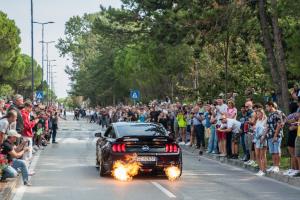 U.S. Car on the Beach 2023 Treffen Event Italien Lignano Sabbiadoro Italian Bike Week