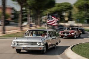 U.S. Car on the Beach 2023 Treffen Event Italien Lignano Sabbiadoro Italian Bike Week