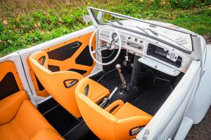 VW 1200 Volksrod  chopped Tuning Karosseriearbeiten Luftfahrwerk Felgen Innenraum-Veredelung