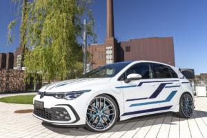 VW Golf GTE Skylight Azubi Projekt-Fahrzeug Wörthersee 2021 Kompaktklasse Hybrid-Sportler