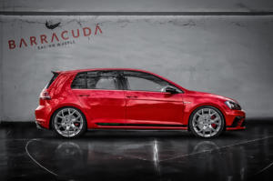 VW Golf GTI Clubsport S Barracuda Racing Wheels Tzunamee EVO Kompaktklasse Hot Hatch Tuning Felgen Räder Tieferlegung