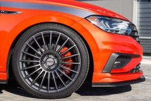 VW Jetta R-Line H&R Special Springs Fahrwerke Tuning SEMA Show 2018 Las Vegas