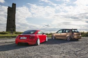 VW Polo 9N3 Audi TT 8N Tuning Airride Duo Felgen