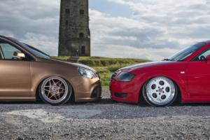 VW Polo 9N3 Audi TT 8N Tuning Airride Duo Felgen