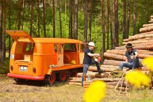 VW T1 Raupen-Fuchs Bulli Kettenfahrzeug Sonderfahrzeug Restauration Neuaufbau VW Nutzfahrzeuge