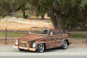 VW Typ 181 Kübel Brandopfer Neuaufbau Tieferlegung Felgen Innenraum-Individualisierung USA