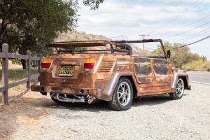 VW Typ 181 Kübel Brandopfer Neuaufbau Tieferlegung Felgen Innenraum-Individualisierung USA