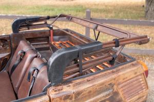 VW Typ 181 Kübel Brandopfer Neuaufbau Tieferlegung Felgen Innenraum-Individualisierung USA