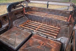 VW Typ 181 Kübel Brandopfer Neuaufbau Tieferlegung Felgen Innenraum-Individualisierung USA