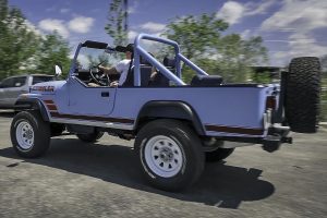 Vigilante Jeep Scrambler Restomod Verlängerung Aluminium-Karosserie Felgen Innenraum-Upgrade Chassis Fahrwerk Bremsen Motor V8 HEMI US-Car Geländewagen Offroader