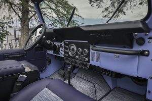 Vigilante Jeep Scrambler Restomod Verlängerung Aluminium-Karosserie Felgen Innenraum-Upgrade Chassis Fahrwerk Bremsen Motor V8 HEMI US-Car Geländewagen Offroader