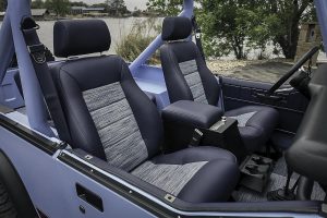 Vigilante Jeep Scrambler Restomod Verlängerung Aluminium-Karosserie Felgen Innenraum-Upgrade Chassis Fahrwerk Bremsen Motor V8 HEMI US-Car Geländewagen Offroader