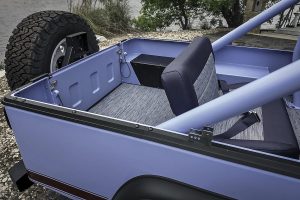 Vigilante Jeep Scrambler Restomod Verlängerung Aluminium-Karosserie Felgen Innenraum-Upgrade Chassis Fahrwerk Bremsen Motor V8 HEMI US-Car Geländewagen Offroader