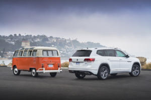 Volkswagen of America 70 Jahre VW in den USA Jubiläum T1 Samba Bus Atlas