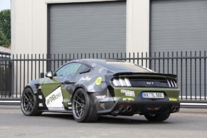 WRAPworks Exclusive Wrapping Ford Mustang GT Tuning Folierung Breitbau Bodykit Felgen Leistungssteigerung Fahrwerk