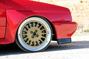 Werk 84 VW Rallye Golf Tuning Carbon Karosserieteile Motor-Aufladung Leistungssteigerung Gewindefahrwerk Bremsanlage Innenraum-Veredelung