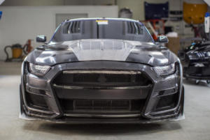 2020er Ford Mustang Shelby GT500 Entwicklung