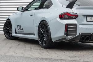 dÄHLer Competition Line BMW G87 M2 Tuning Leistungssteigerung Motor-Optimierung Abgasanlage Carbon-Bodykit Felgen Fahrwerk Bremsen-Upgrade Innenraum-Veredelung