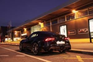 dÄHLer Competition Line Toyota GR Supra Tuning Leistungssteigerung Felgen Fahrwerk Abgasanlage Karosserieteile