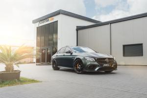 fostla.de Brabus 800 Limousine Mercedes-AMG E 63 S Tuning Leistungssteigerung Bodykit Folierung