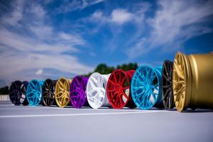 Verschiedene Concaver Wheels-Finishes im Überblick